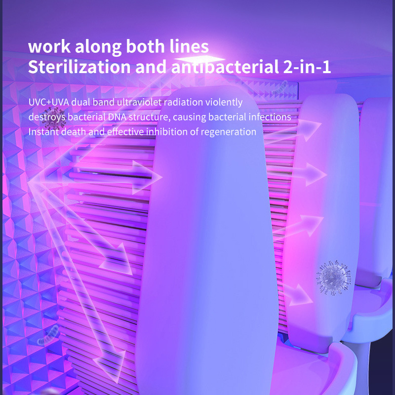 Cross-border New Intelligent Toothbrush Holder Sterilization Air-dry Multifunctional Sterilizer Toothpaste Squeeze Hole-free Wall Hanging Simple