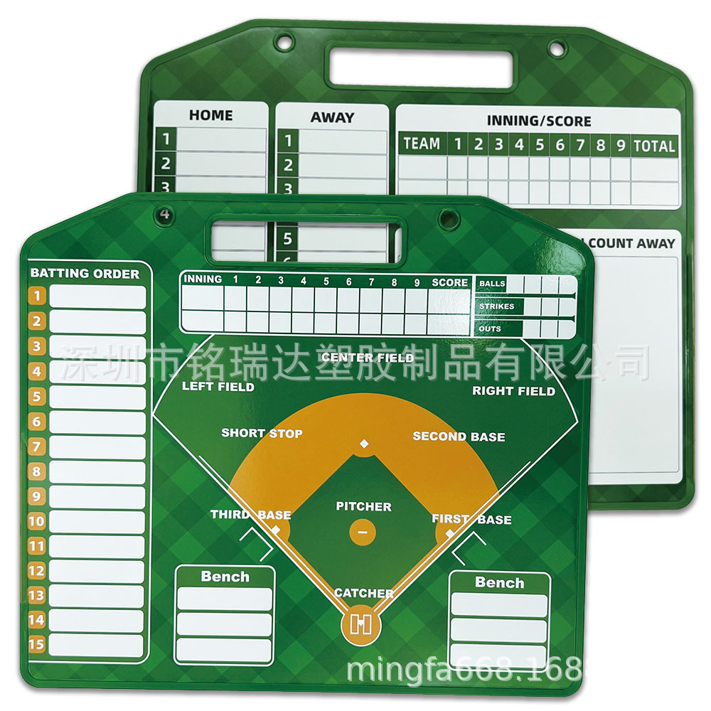 Cross-border in stock plastic edging baseball tactical board coach board basketball football tactical board erasable tactical board
