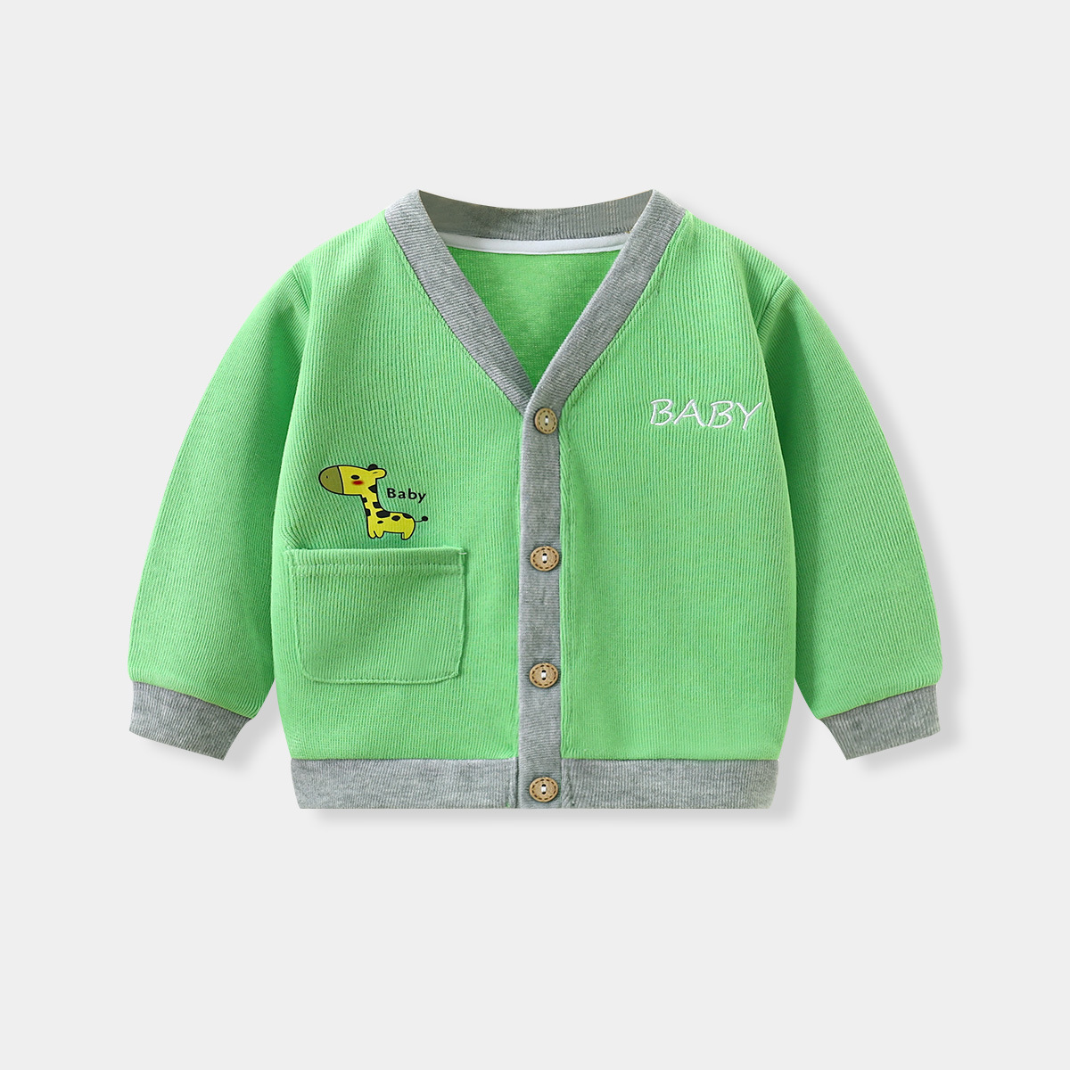 Boys' Cardigan Jacket Autumn Children's Sweater Knitwear Baby Girls' A-Class Toddler Korean Style Children's Clothing