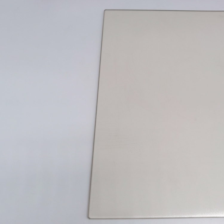 Manufacturer Customized Light Brown Glass-Ceramic Panel High Temperature Resistant Fireplace Glass Customized in Various Specifications and Sizes