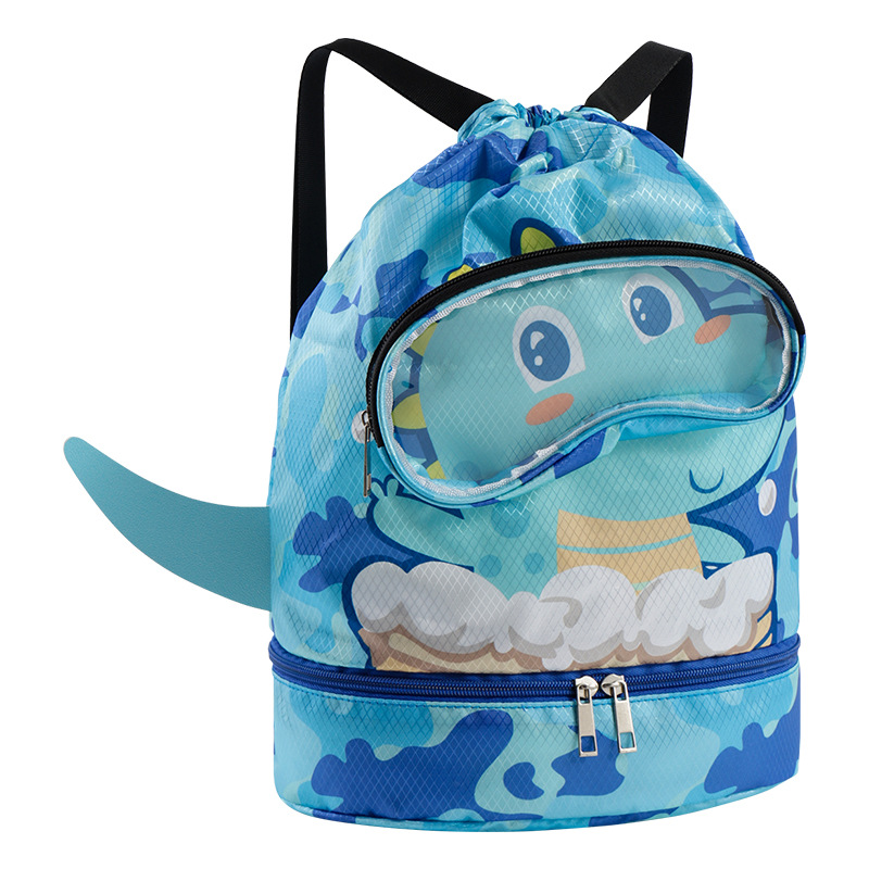 Children's Swimming Backpack Outdoor Sports Travel Storage Bag Portable Cute Bag Waterproof Student Backpack