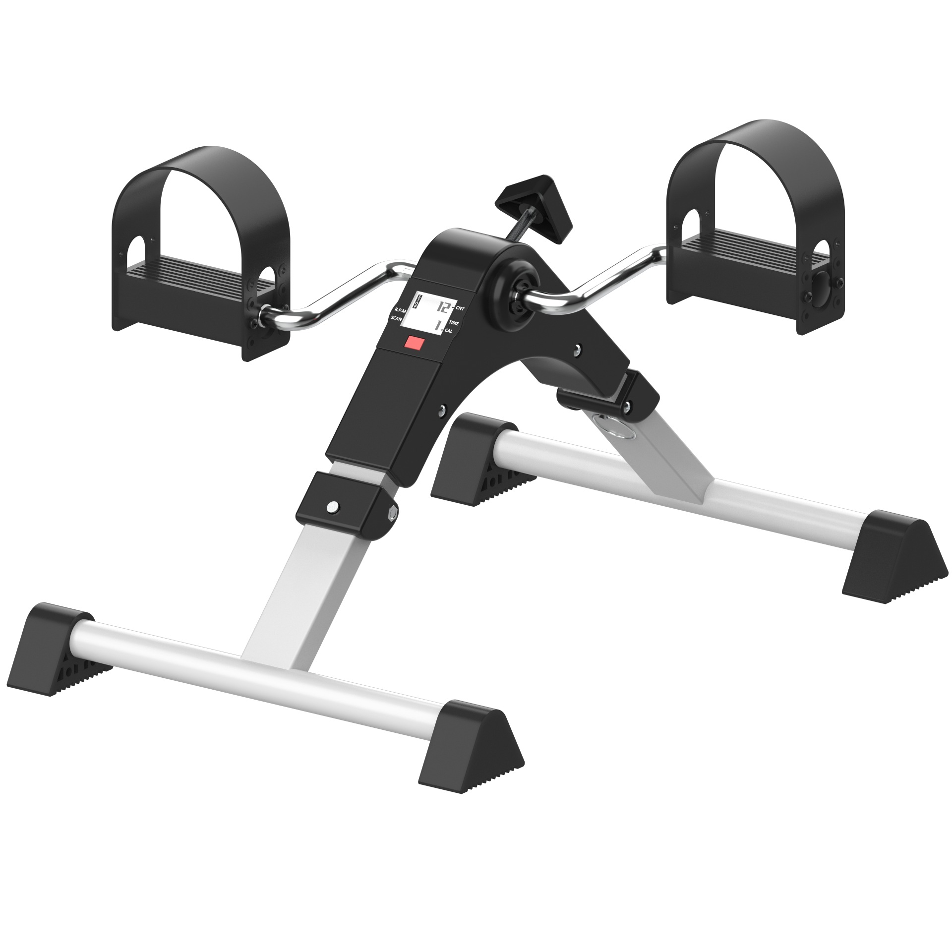 Mini Indoor Bicycle for Elderly Stroke and Hemiplegia Rehabilitation Training, Foldable Exercise Bike for Leg Training