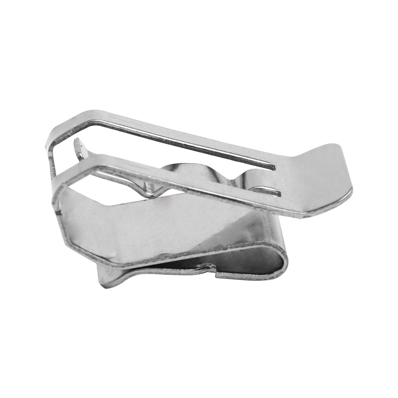 Stainless steel photovoltaic cable clamp 2-wire clamp solar photovoltaic cable buckle clamp