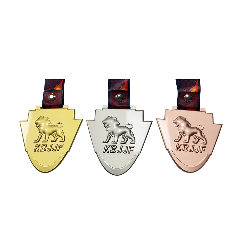 Metal Medal Custom Track and Field Games Medal Listing Marathon Taekwondo Souvenir Paint Medal