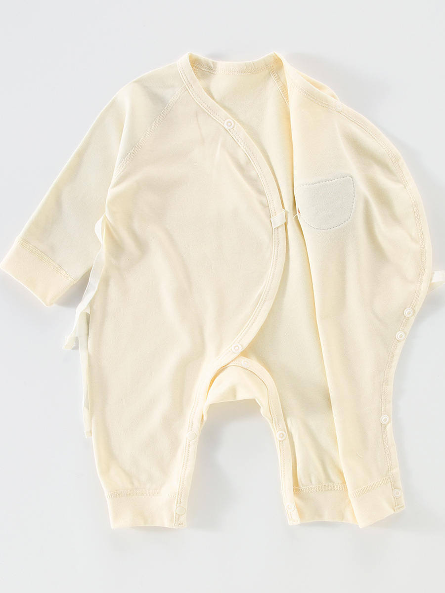 Baby Jumpsuit Pure Cotton Type a Newborn Baby Clothes 0-3 Months Male and Female Baby Monk Clothes Anyang Baby Clothes