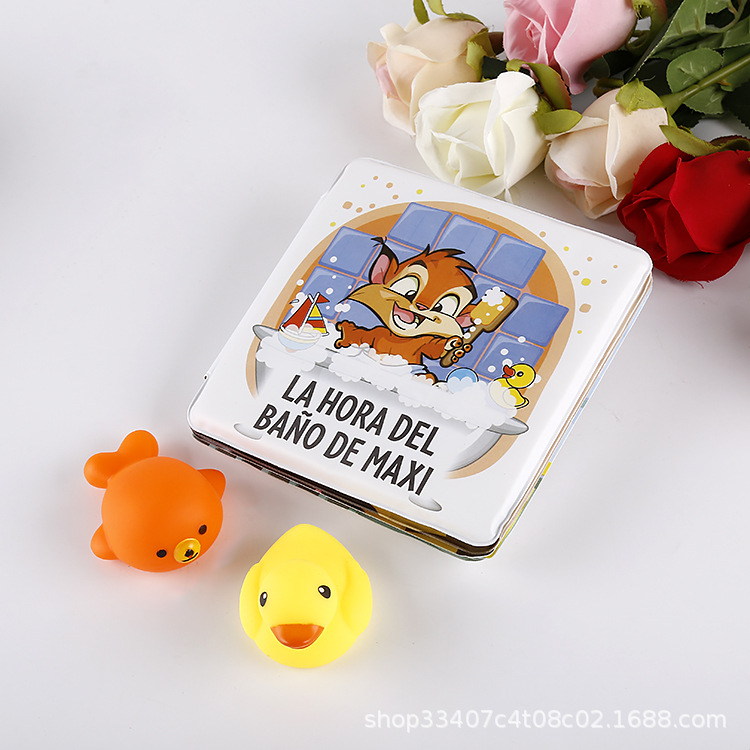 Книга из ЭВА для раннего обучения, устойчивая к разрывам, меняет цвет при контакте с водой