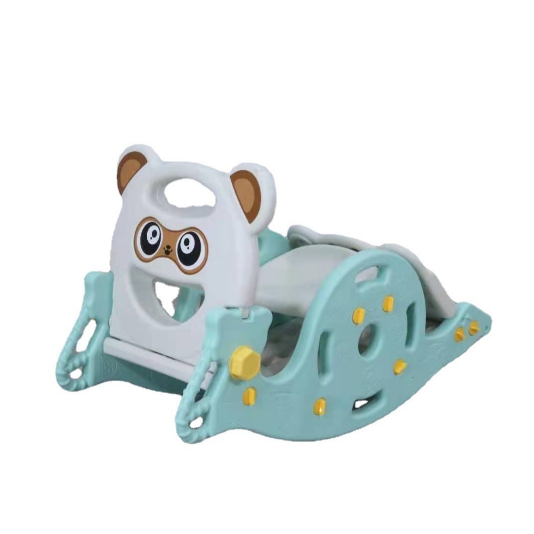 Rocking horse children's indoor three-in-one rocking horse 1-6 years old baby rocking horse slide rocking chair one year old gift