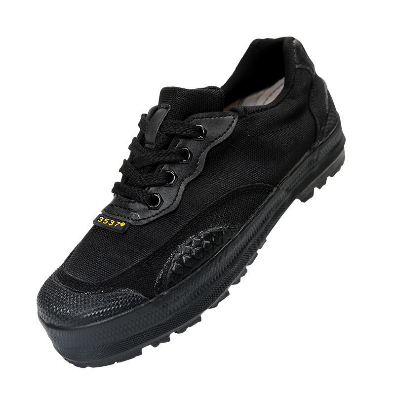Genuine 3537 Jiefang Shoes for Men and Women, Labor Protection Shoes, Outdoor Hiking Shoes, Sneakers, Construction Site Rubber Shoes, Work Canvas Shoes