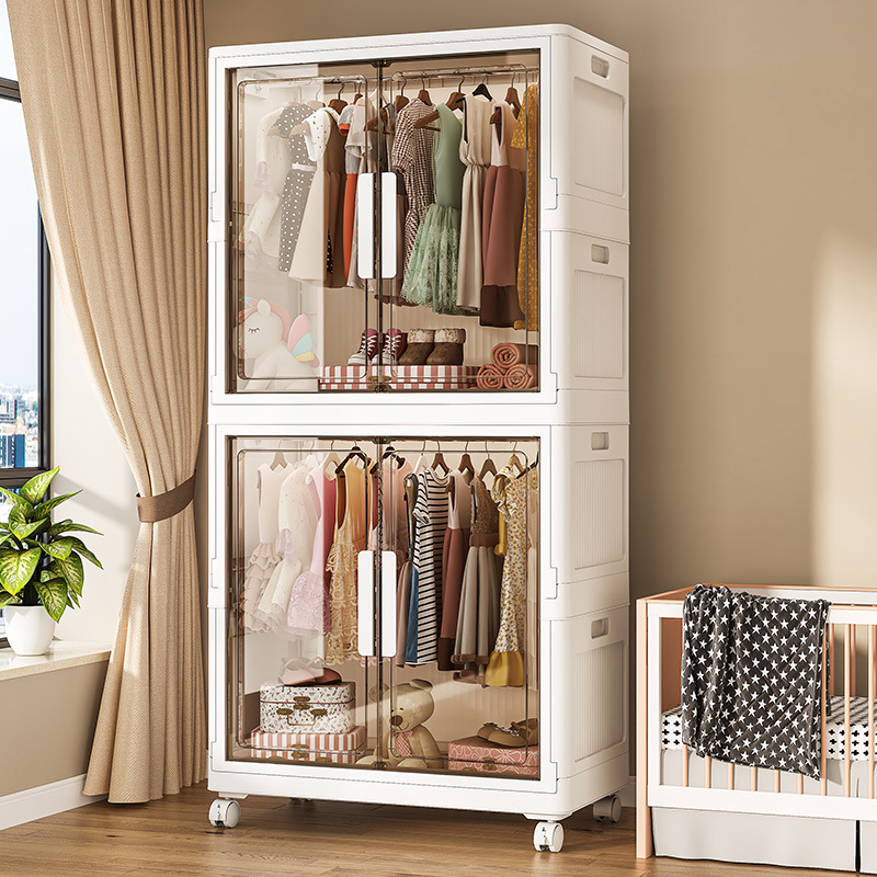 Шкаф для хранения 70 см, детский гардероб, шкаф для одежды в гостиной, простой гардероб