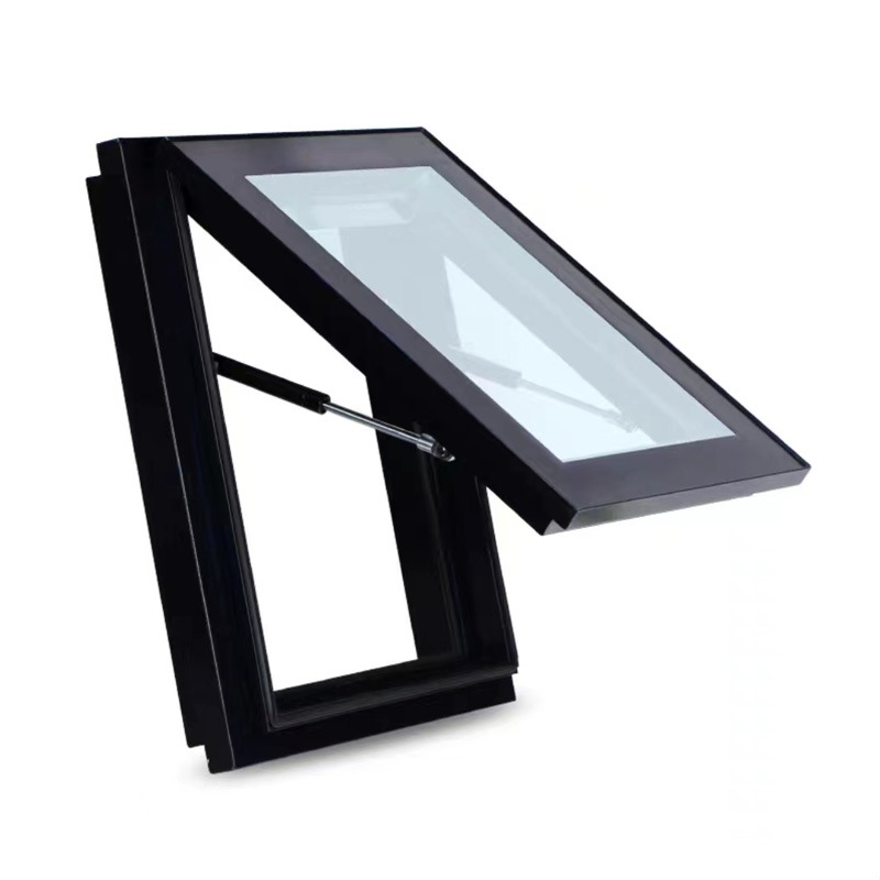 Thickened Aluminum Alloy Skylight Sloping Roof Sun Room Attic Light Well Electric Manual Sliding Skylight