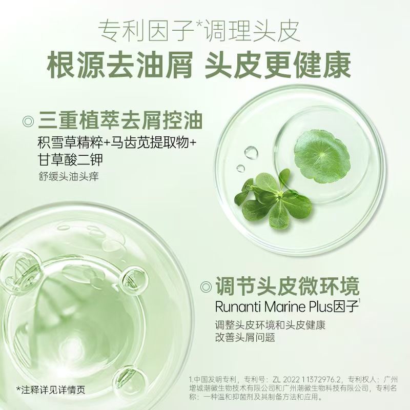 Kangaroo Youth Shampoo for Girls and Boys Special Anti-Dandruff Oil Control Fluffy Anti-Itch Big Boy Shampoo Long-Lasting