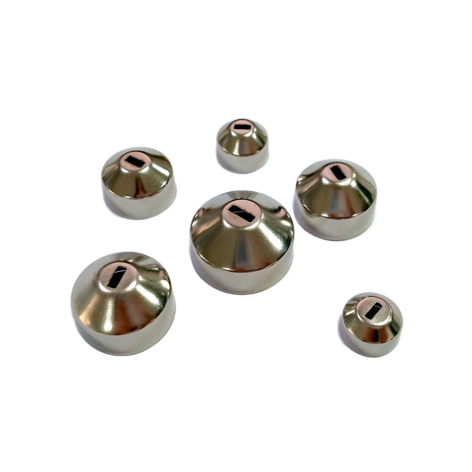 Christmas hardware accessories Christmas tree glass ball electroplated iron cap card ceramic ball gift cover PET lamp head cover