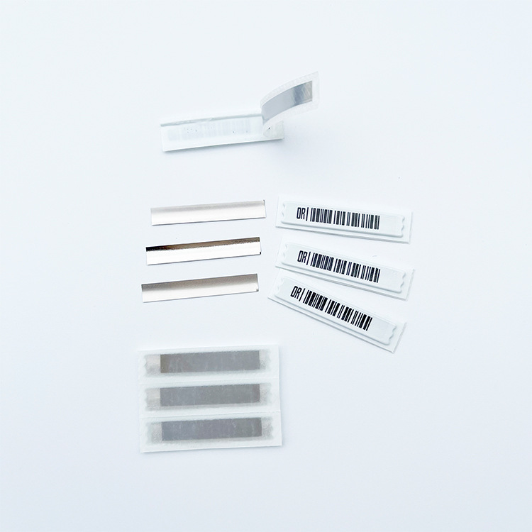EAS supermarket anti-theft magnetic strip strong adhesive product anti-theft label Dr sound magnetic soft label cosmetics anti-theft alarm sticker