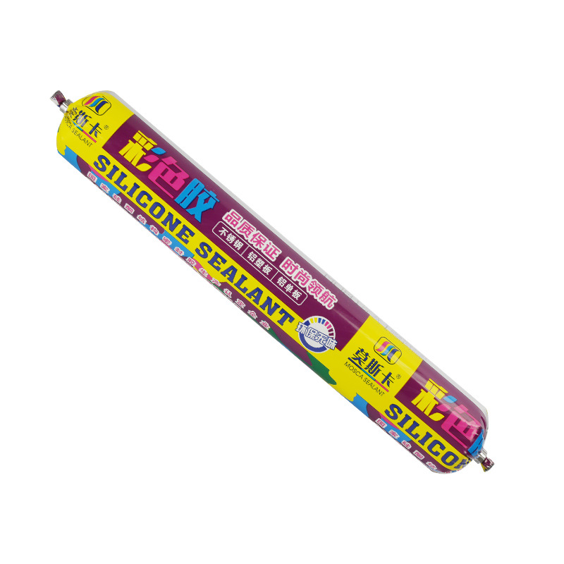 Color Structural Glue Tinted Neutral Silicone Structural Glue Strong Construction Gray Black and White Yellow Coffee Beige Glass Glue