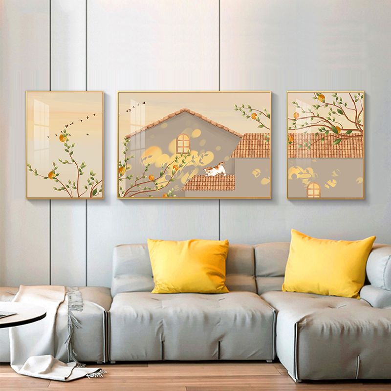 Decorative Paintings, Frameless Paintings, Oil Paintings, Customized Paintings, Living Room Entrance Workwear, Hotel Wall Murals