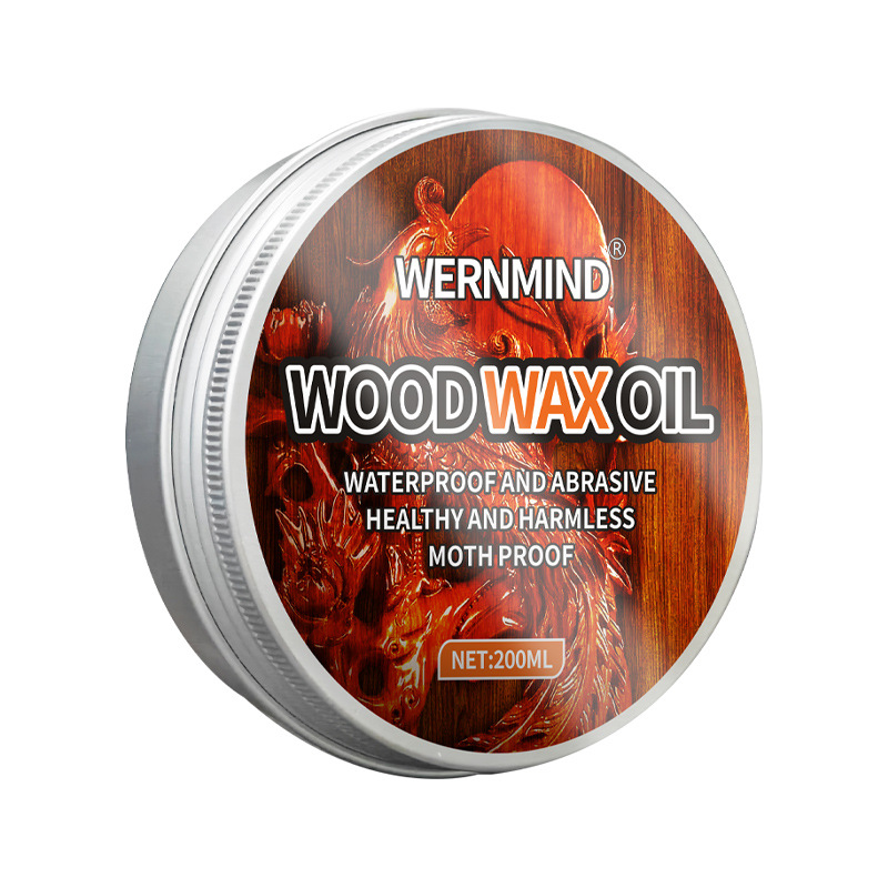 Wood wax oil mahogany solid wood furniture solid beeswax oil wood maintenance oil wood wood floor renovation factory wholesale