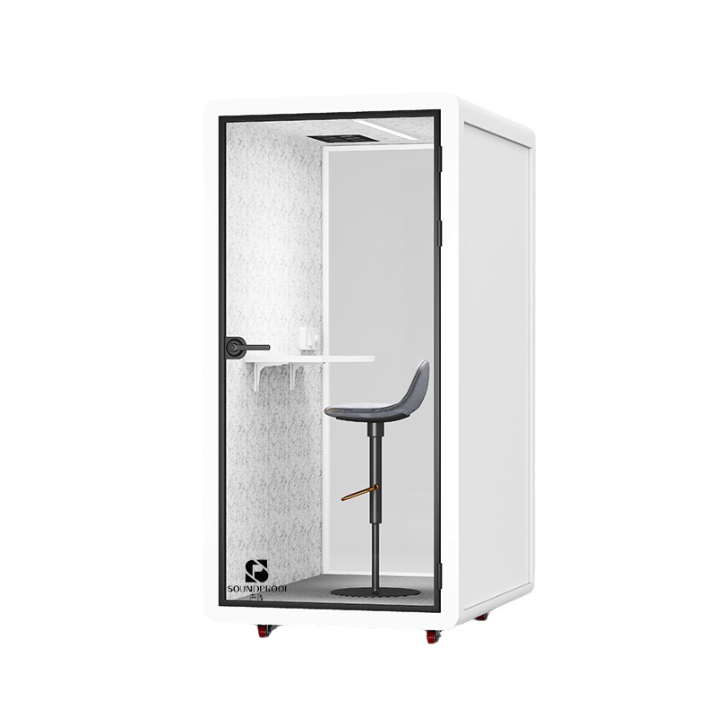 Mobile detachable soundproof room mute cabin office telephone booth piano room drum room studio studio recording studio