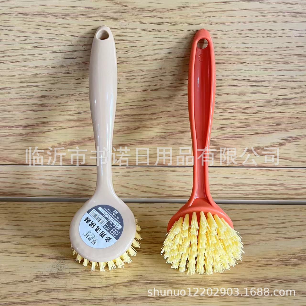 1317A Washer Brush Household Kitchen Dishwashing Brush Washer Oil-free Brush Descaling Oil Stain Long Handle Cleaning Brush