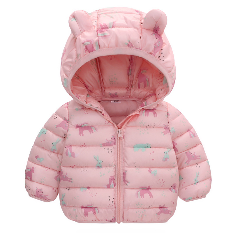Boys and Girls Cotton Outwear Off-Season Kidsren's Cotton Outwear Winter Clothing Baby Cotton Outwear 2025 Foreign Style Thickeneded Baby Cotton Outwear Kidsren's Clothing