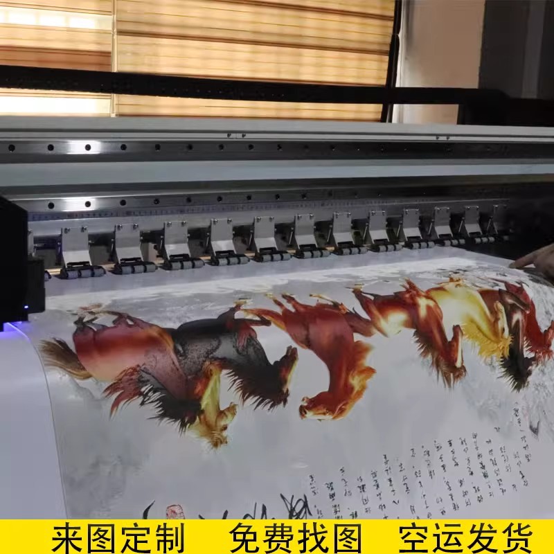 3D stereo picture UV relief texture painting uv printing oil painting UV printing high definition ink painting oil painting core decorative painting