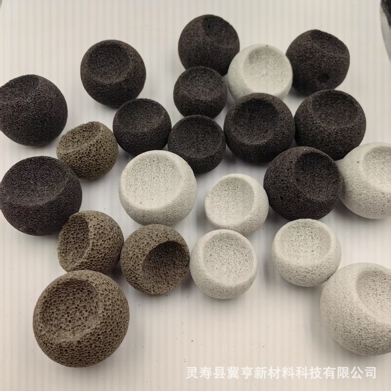 Manufacturer Wholesale Hand-Polished Aromatherapy Stone Balls, Tumbler Aromatherapy Diffuser Stones, Volcanic Rock Adsorption Balls