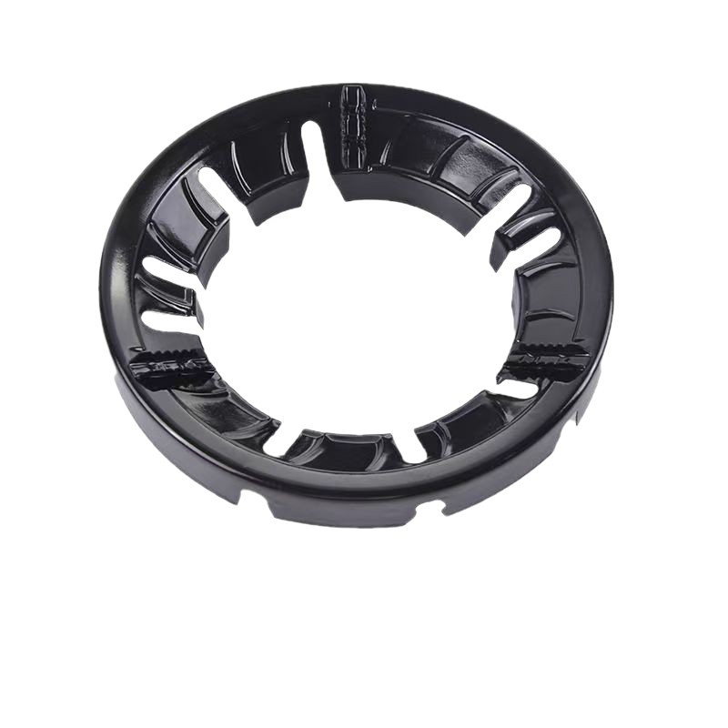 Non-Slip Fixed 9-Opening Enamel Gas Stove Cover, Energy-Saving Cover, Windproof Cover, Wind-Blocking Ring