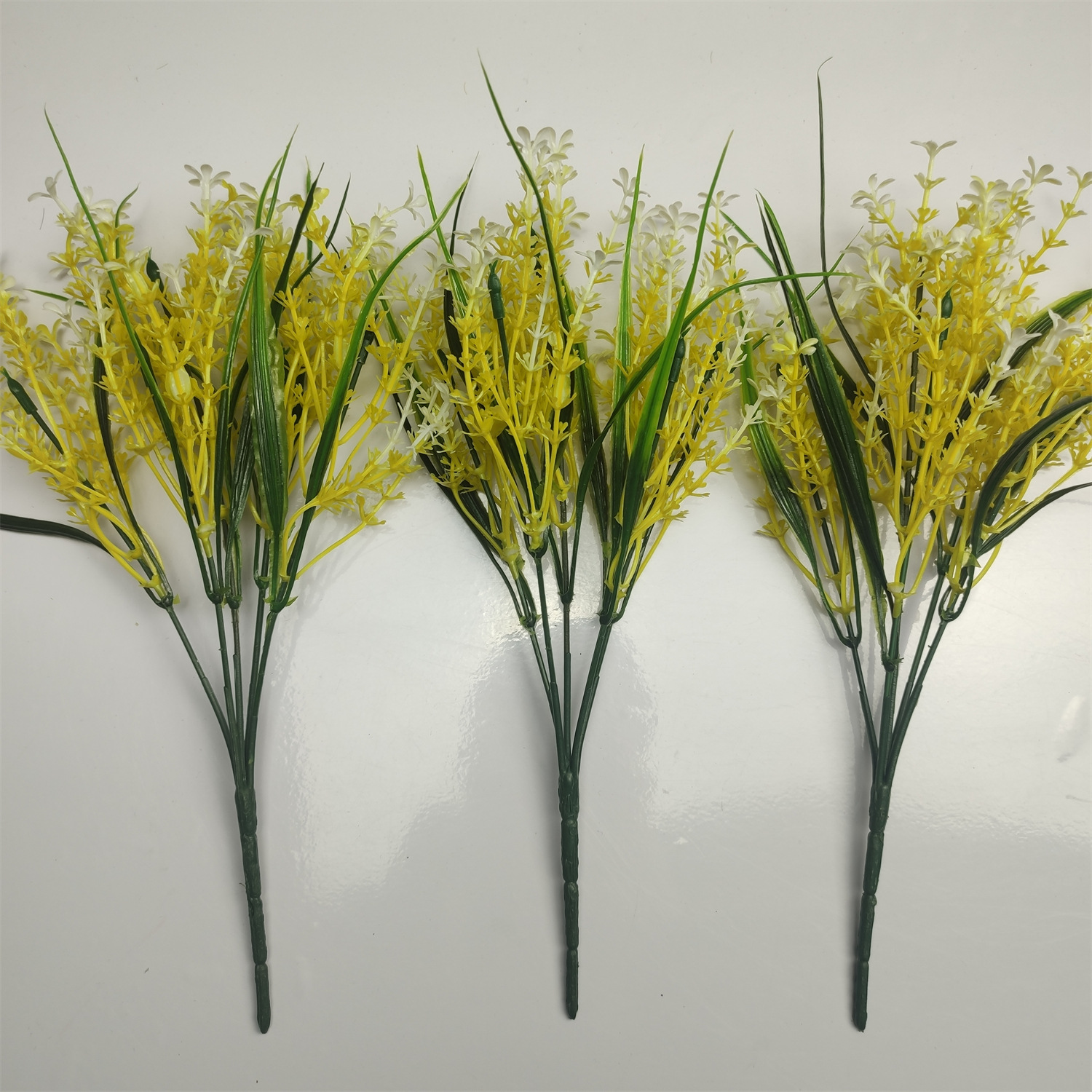 5-branch millet ear grass artificial Fern artificial flower matching flower arrangement decorative lawn beautification material crafts wholesale