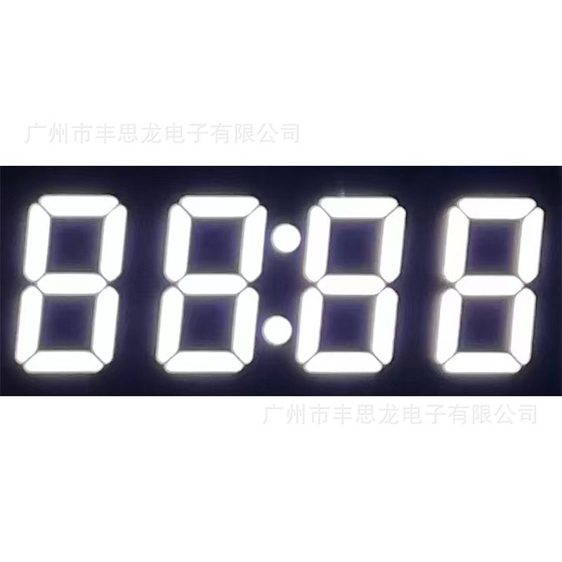 Spot Direct Sales 0.36inch Four-Position Digital Tube with Clock 3462 White Light Red Light High Brightness Led Digital Tube