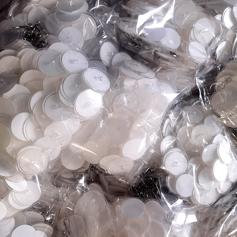 3cm 50-Pack Ceiling Hooks Transparent Traceless Suction Cup Adhesive Punch-Free Disc Strong Adhesive Hooks