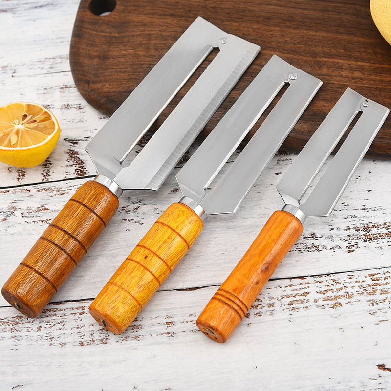 Manufacturer's Ready-Made Sugar Cane Knife, Lettuce Peeling Knife, Pineapple Knife, Stainless Steel Melon Planer, Fruit Knife, Stall Knife, Wholesale Scraper