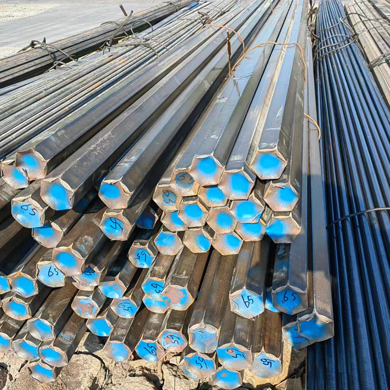 45 # Hexagonal Steel Cold Drawn Hexagonal Steel Cut Cold Drawn Flat Steel Round Edge Flat Steel Bar Q235 Cold Drawn Hexagonal Rod