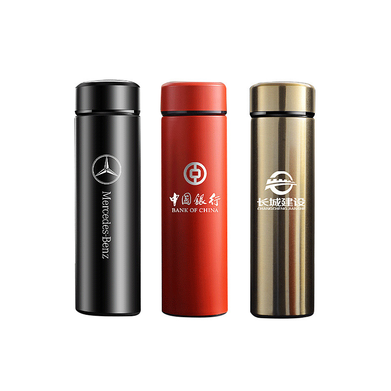 Thermos Cup Large Capacity Stainless Steel Insulation Kettle Outdoor Portable Car Travel Warm Water Cup Dragon 1000ml
