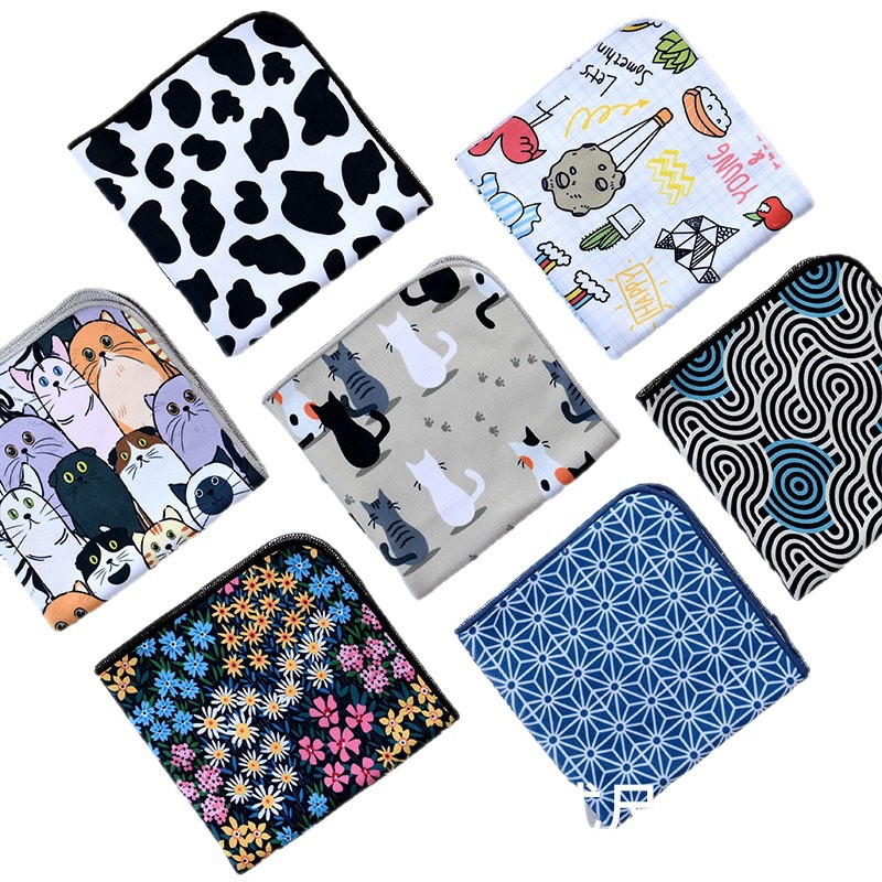 Cat Fixed Wrap Cat Cloth Nail Clipper Tool Wrap Cat Adhesive Cloth Restraint Cat Washing Bag Lens Storage Magic Tape