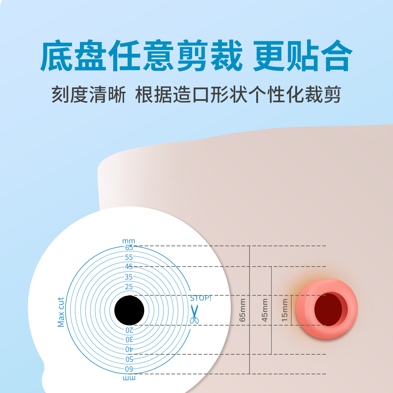 Youlehuo Medical Disposable Intestinal Flap Pocket Pants One-Piece Straight Intestine Modified Stool Bag Stool Bag