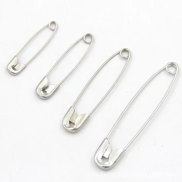 Old-fashioned simple large pin large size children's safety pin insurance pin buckle pin clothes decorative cardigan paper clip
