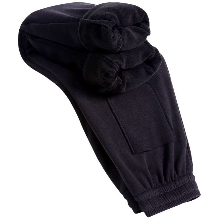 [Lamb Wool] Winter Cold-Proof Fleece-Lined Thickened Pants for Men, Warm Casual Sports Windproof Pants, Sweatpants, Plus Size