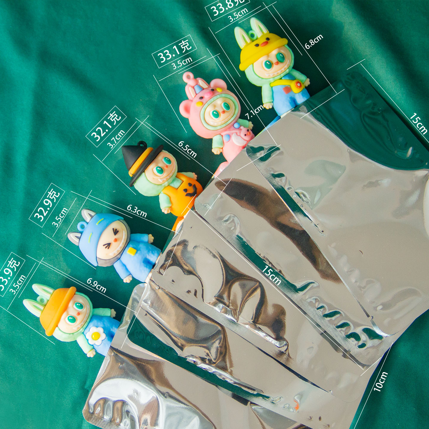 Dressing Labubu Doll Blind Bag Toy Kidsren's Kindergarten Small Gift Gift Night Market Stall Product