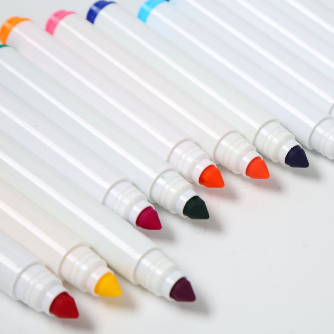 ♔ Large Cone Watercolor Pen, Thick Rod Watercolor Pen, Kidsren's Painting and Writing Pen, Easy to Write and Easy to Erase, Water-Based and Washable