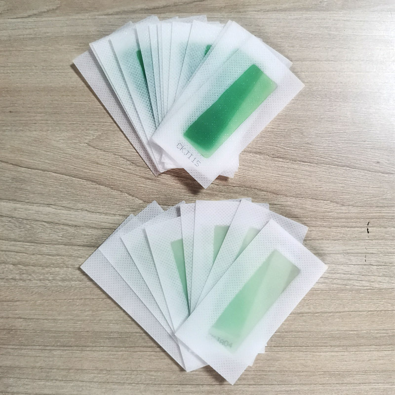 Hair Removal Wax Strips for Lips, Mustache Removal, and Full-Body Use, Tear-Off Hair Removal Strip Set for Facial Hair Removal