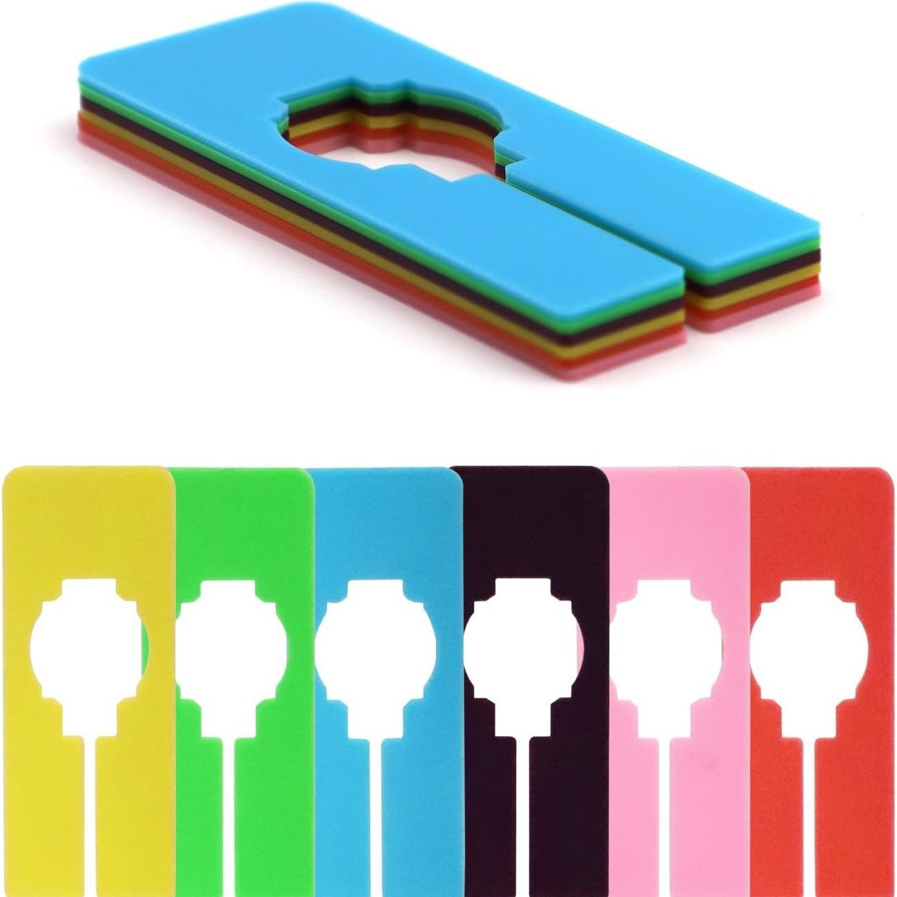 Clothing Square Divider Brand Baby Wardrobe Partition White Plastic Square Wardrobe Size Divider Cross Border Hot Sale