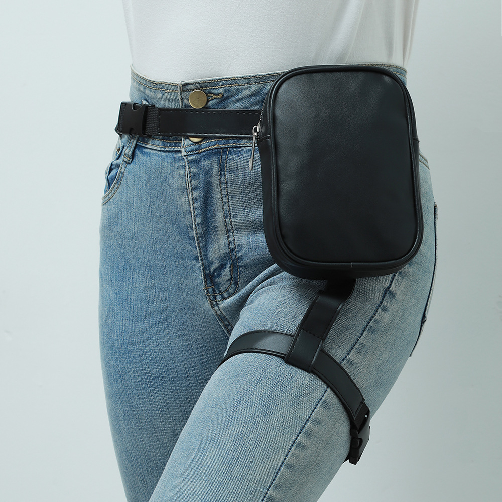 Fashion Riding Leg Bag Sexy Skinny Jeans Long Leg Bag Crossbody Bag Casual Multifunctional Sports Leg Bag