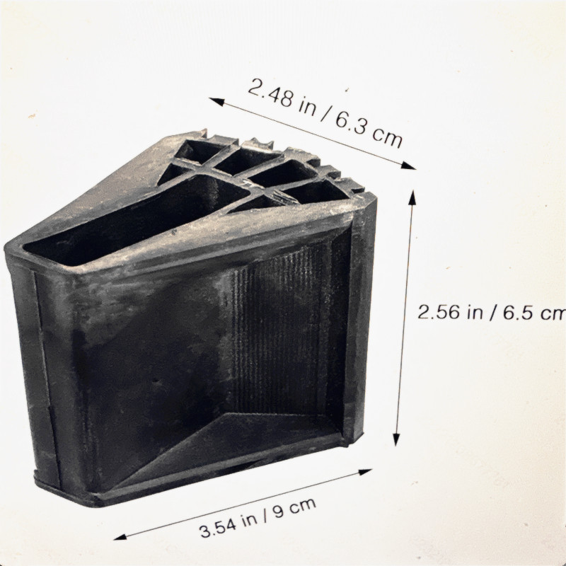 Wholesale telescopic ladder round foot cover multifunctional folding ladder fan-shaped foot cover non-slip foot pad EN131 ladder universal