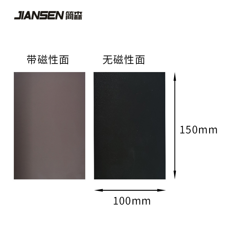 American Garage Door Fake Window Rubber Magnetic Sheet Same-Sex Single-Sided Magnetic Fake Window Cross-Border Supply