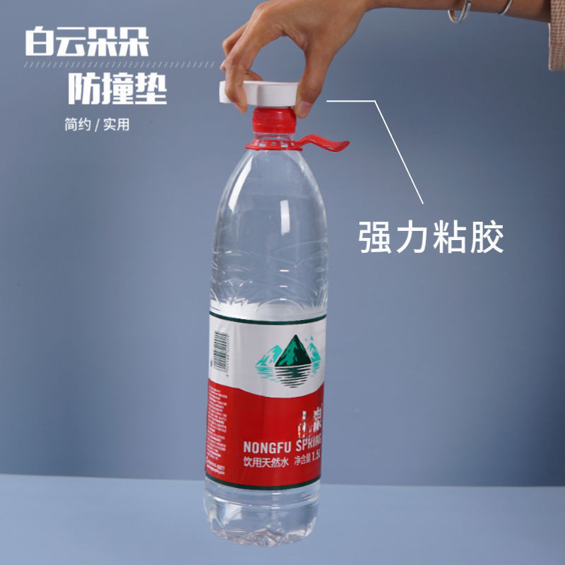 Simple Anti-Collision Pad Silent Sticker Buffer Anti-Collision Particle Wall Door Back Wardrobe Cabinet Door Bathroom Silent Household Use