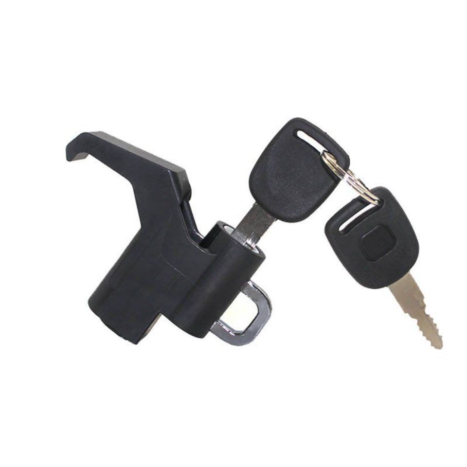 Замок для шлема электромобиля мотоцикла аккумуляторного автомобиля многофункциональный фиксированный замок для скутера противоугонный крюк для ключей