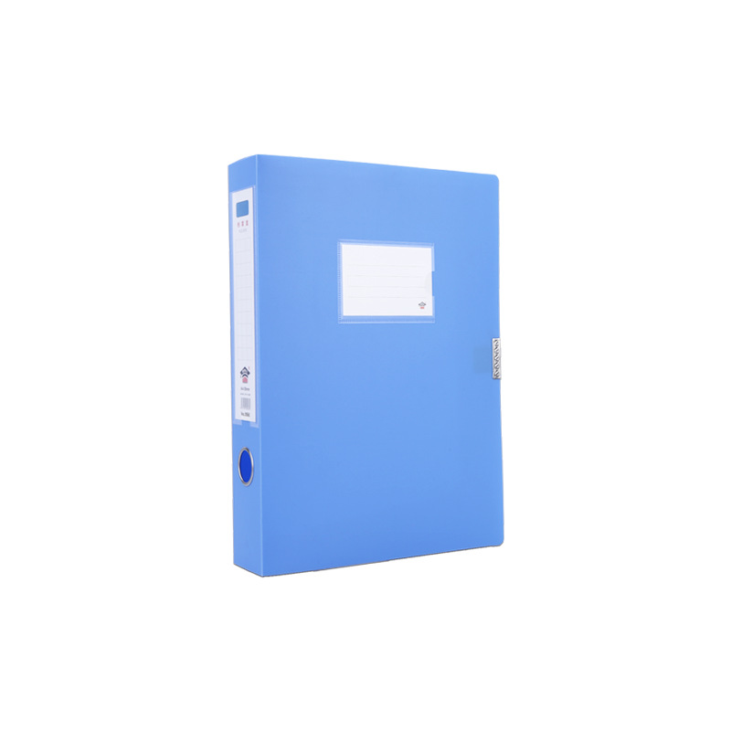 Thickened One-piece Plastic File Box A4 File Box Office Storage Box PP Plastic File Box Data Box