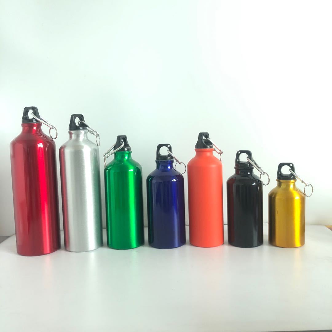 Low-Priced Outdoor Aluminum Sports Water Bottle, Mountaineering Bottle, Cycling Sports Fitness Water Bottle, Water Cup, 1 Piece for 5 Yuan