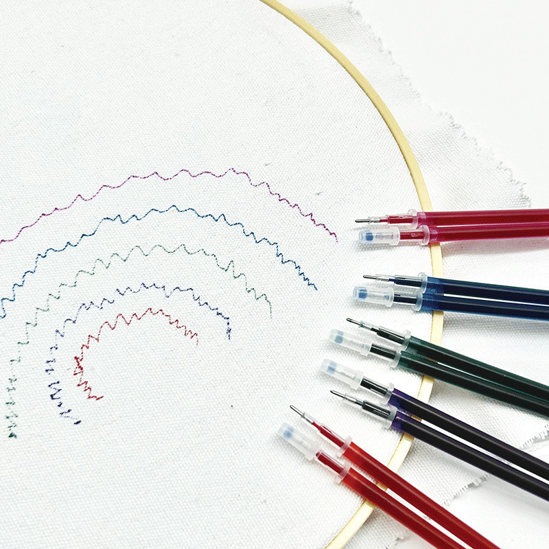 New Cross Stitch Water Soluble Refill 0.7 Thick Head 0.5 Thin Head Ink Refill Dot Lattice Diy Embroidery