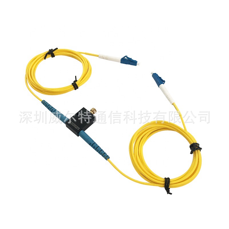 Lc/Upc Single-Mode Low-Loss 1-60Db Adjustable Fiber Optic Attenuator Fc/Sc/Lc/St Connector Optional