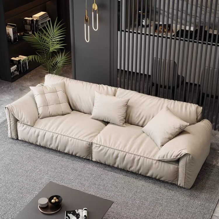 Elephant Ear Fabric Sofa Modern Minimalist Living Room Small Apartment Cream Style Cat Scratch Cloth Italian Normcore Technology Cloth